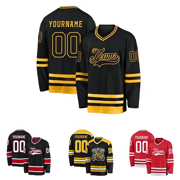 Digital Print Adult Ice Hockey Jersey - Digital Print Adult Ice Hockey Jersey - Image 0 of 3