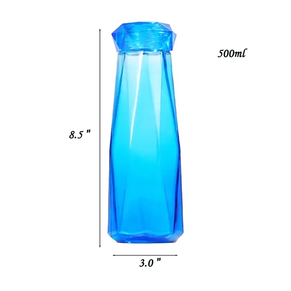 Clear Glass Water Bottles - Clear Glass Water Bottles - Image 2 of 6