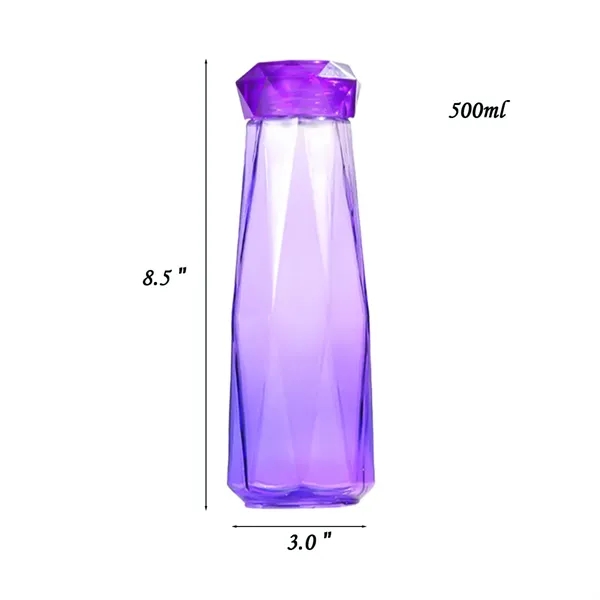 Clear Glass Water Bottles - Clear Glass Water Bottles - Image 3 of 6