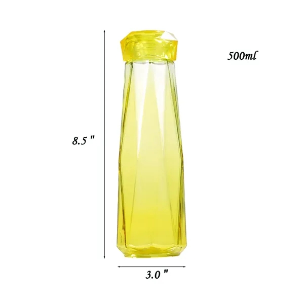 Clear Glass Water Bottles - Clear Glass Water Bottles - Image 4 of 6