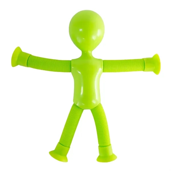 Green Alien Bendy Man