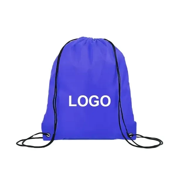 Classic Polyester Drawstring Backpacks-BG - Classic Polyester Drawstring Backpacks-BG - Image 1 of 1