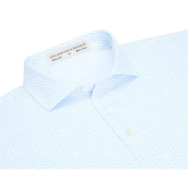 Holderness & Bourne The Jarvis Printed Performance Shirt - Holderness & Bourne The Jarvis Printed Performance Shirt - Image 1 of 2