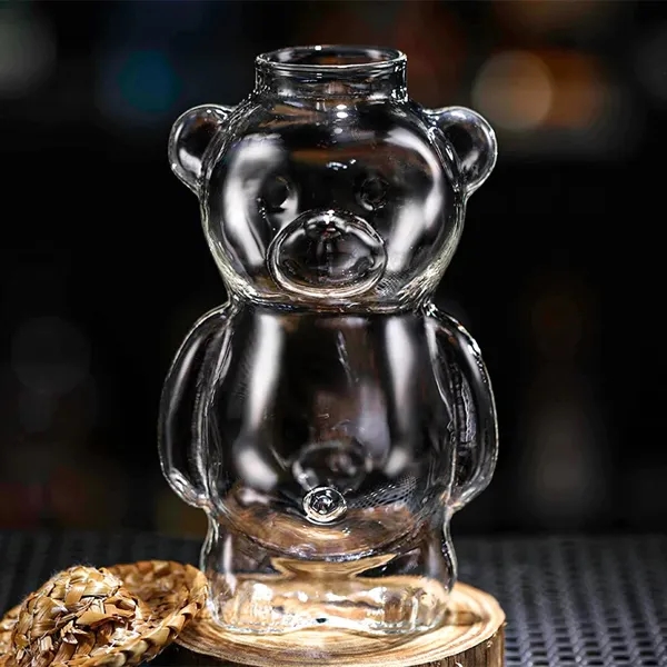 10OZ Trendy Bear Cocktail Glass - 10OZ Trendy Bear Cocktail Glass - Image 2 of 5