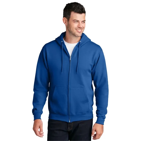 Port & Company - Core Fleece Full-Zip Hooded Sweatshirt. - Port & Company - Core Fleece Full-Zip Hooded Sweatshirt. - Image 144 of 147