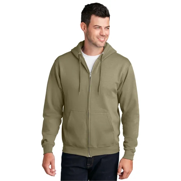 Port & Company - Core Fleece Full-Zip Hooded Sweatshirt. - Port & Company - Core Fleece Full-Zip Hooded Sweatshirt. - Image 145 of 147