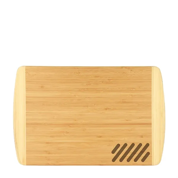 Bamboo Two Tone Cutting Board - Bamboo Two Tone Cutting Board - Image 0 of 2