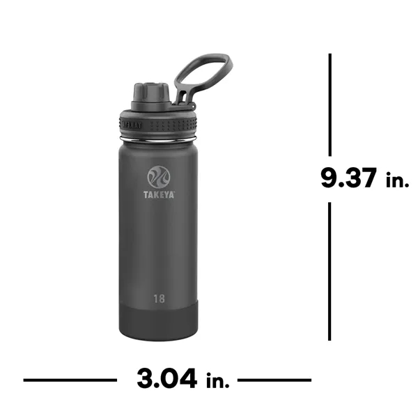 Takeya 18oz Actives Water Bottle With Spout Lid - Takeya 18oz Actives Water Bottle With Spout Lid - Image 10 of 10