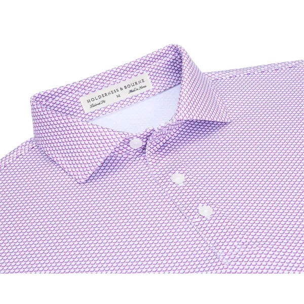 Holderness & Bourne The Davenport Printed Performance Shirt - Holderness & Bourne The Davenport Printed Performance Shirt - Image 1 of 3