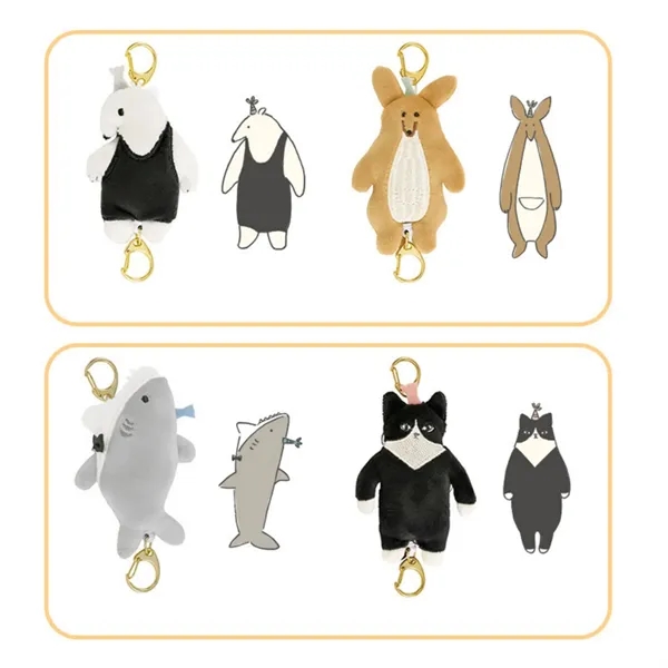 Plush Keychain Charm Doll - Plush Keychain Charm Doll - Image 1 of 2