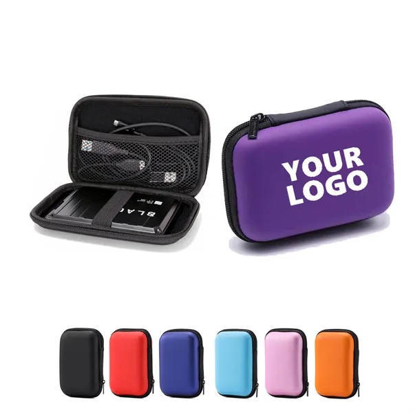 EVA Data Cable Bag Headphone Storage - EVA Data Cable Bag Headphone Storage - Image 0 of 3