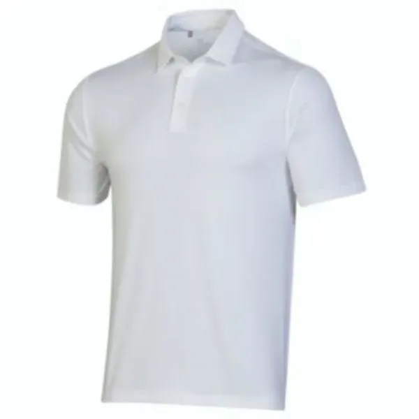 Under Armour Men's T2 Green Golf Polo - White - Under Armour Men's T2 Green Golf Polo - White - Image 0 of 0