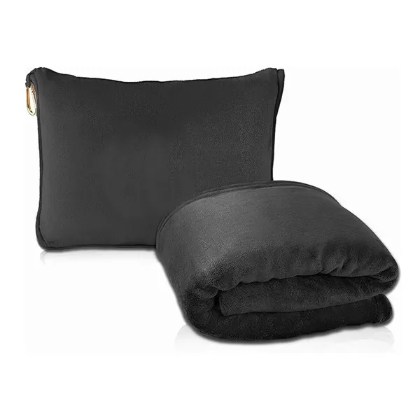 Custom 2 In 1 Travel Pillow Blanket