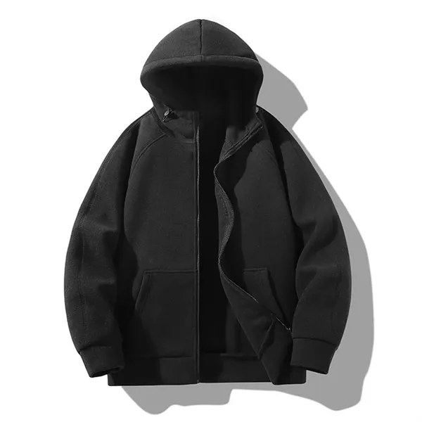 Custom Essential Zip Front Hoodie