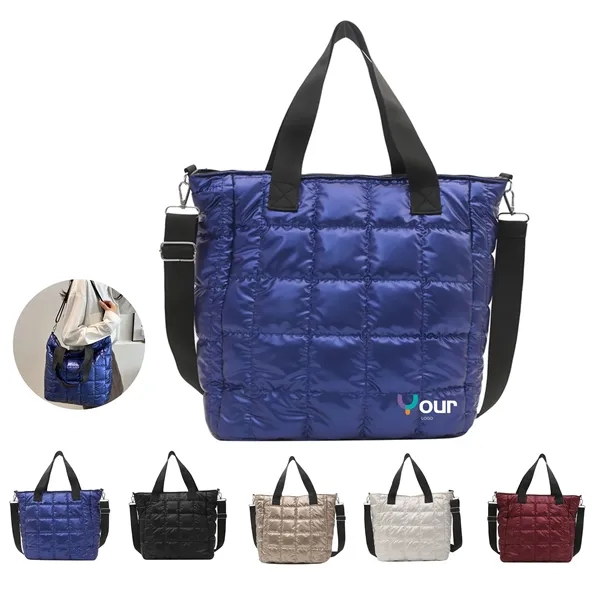 Quilted Puffy Handbag