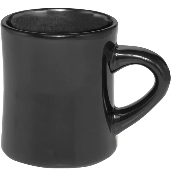 Thick Grip Glossy Ceramic Diner Custom Mugs -12 oz - Thick Grip Glossy Ceramic Diner Custom Mugs -12 oz - Image 1 of 2