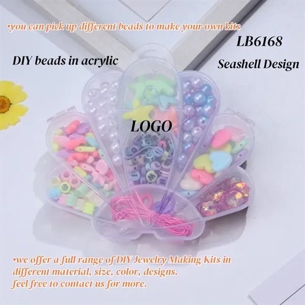 Assorted Beads for DIY Bracelet Making Kit - Assorted Beads for DIY Bracelet Making Kit - Image 1 of 7
