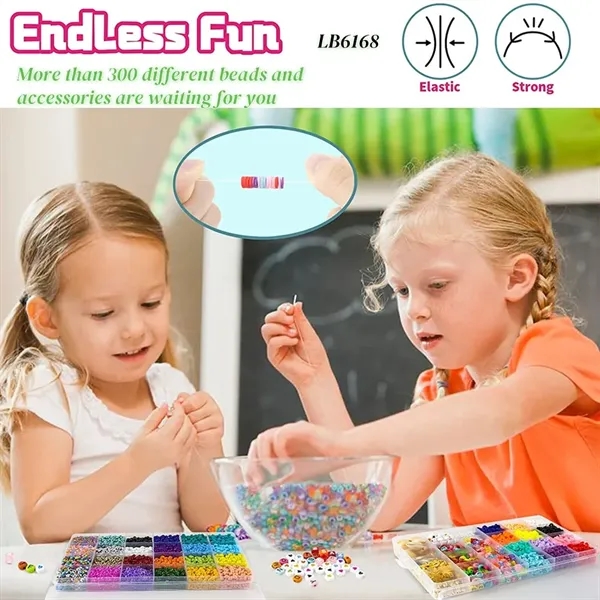 Assorted Beads for DIY Bracelet Making Kit - Assorted Beads for DIY Bracelet Making Kit - Image 6 of 7