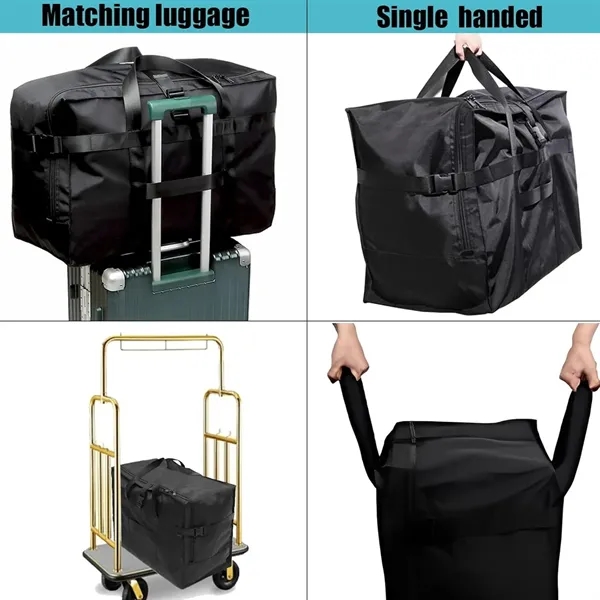 Foldable Travel Duffel Bag - Foldable Travel Duffel Bag - Image 3 of 5