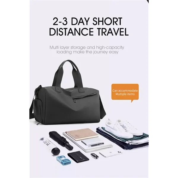 Hand Luggage Bag With Shoe Pouch - Hand Luggage Bag With Shoe Pouch - Image 4 of 4