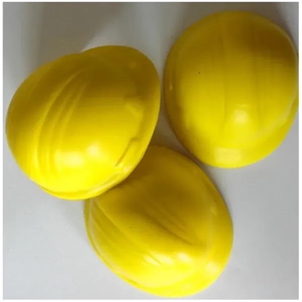PU Hard Hat Soft Foam Helmet Stress Ball Mini Squeeze Toy - PU Hard Hat Soft Foam Helmet Stress Ball Mini Squeeze Toy - Image 1 of 2