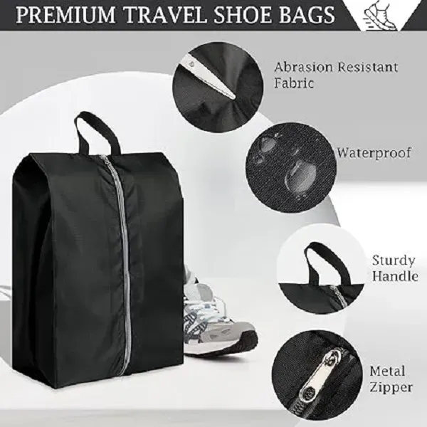Large Shoe Bags 16.5"x9.4" - Large Shoe Bags 16.5"x9.4" - Image 4 of 7