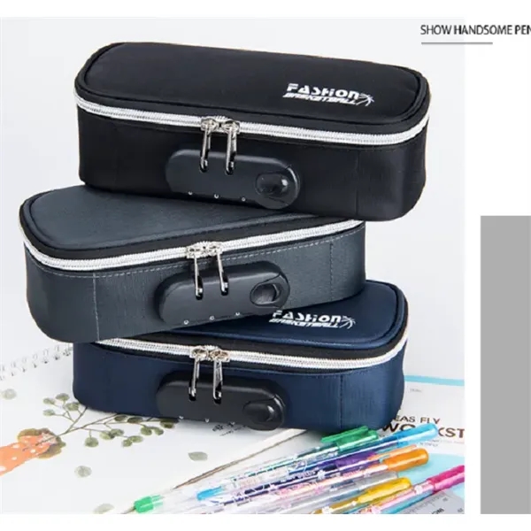 Large Zipper Pencil Case for Kids and Adults - Large Zipper Pencil Case for Kids and Adults - Image 2 of 2