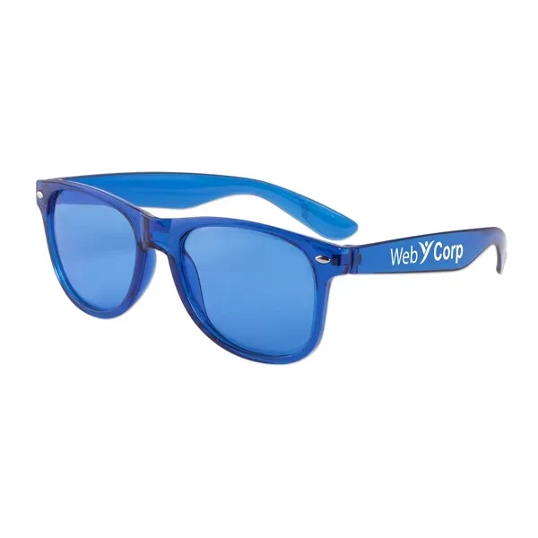 Translucent Sunglasses with Matching Lens - Translucent Sunglasses with Matching Lens - Image 5 of 5