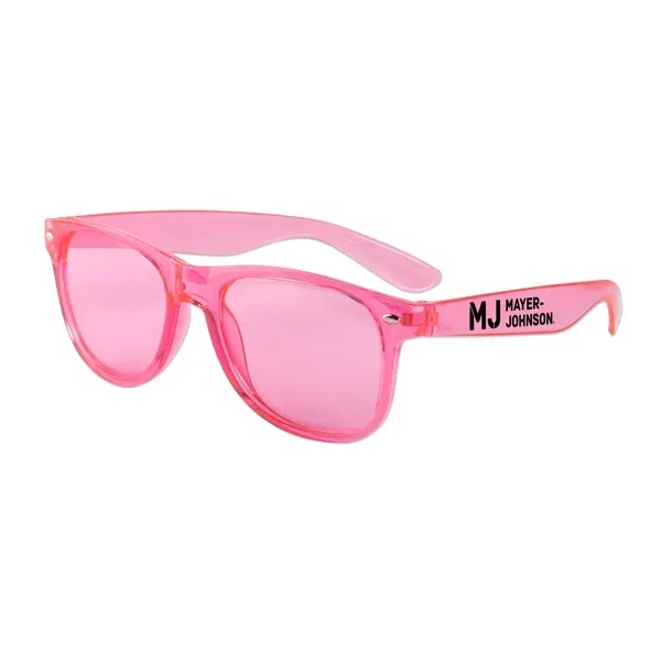 Translucent Sunglasses with Matching Lens - Translucent Sunglasses with Matching Lens - Image 2 of 5