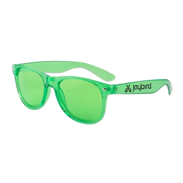 Translucent Sunglasses with Matching Lens - Translucent Sunglasses with Matching Lens - Image 4 of 5