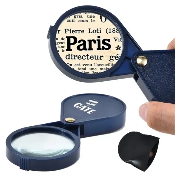 Foldable Pocket Magnifying Glass - Foldable Pocket Magnifying Glass - Image 0 of 1