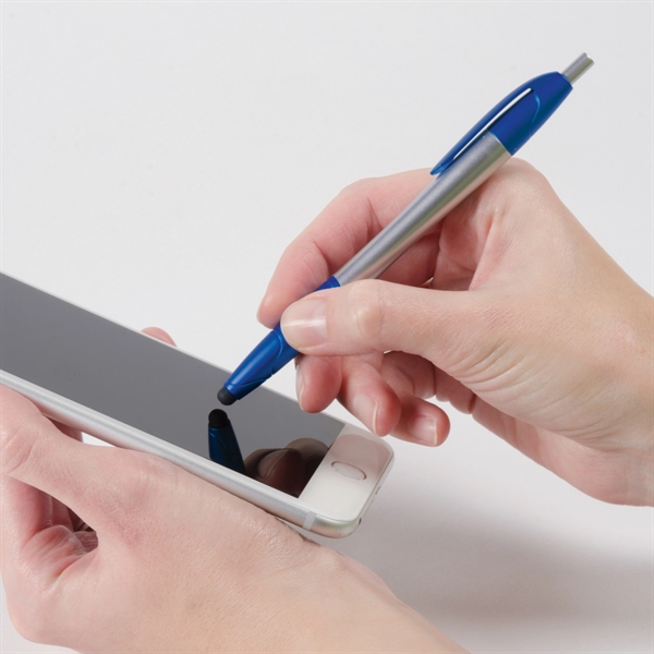 Janita™ Chrome Stylus Pen - Janita™ Chrome Stylus Pen - Image 9 of 11