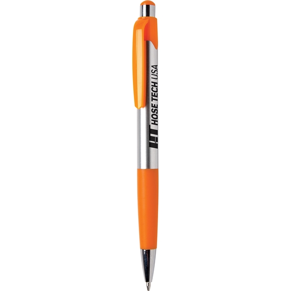 Mardi Gras™ Chrome Ballpoint Pen - Mardi Gras™ Chrome Ballpoint Pen - Image 1 of 12