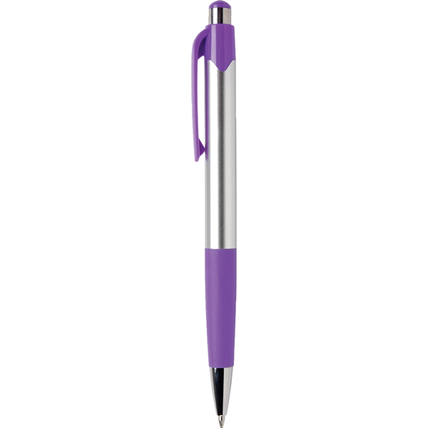 Mardi Gras™ Chrome Ballpoint Pen - Mardi Gras™ Chrome Ballpoint Pen - Image 9 of 12