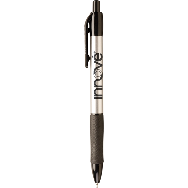 Hub Pens Black Xact Chrome Fine Point Pen