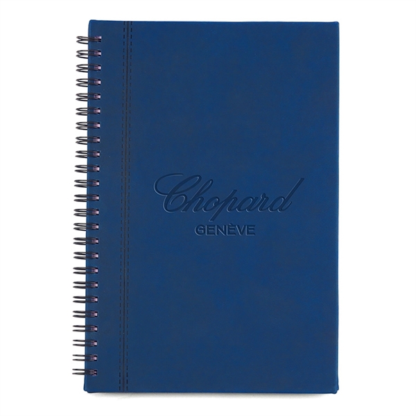 Bergamo Soft-touch Spiral Notebook - Bergamo Soft-touch Spiral Notebook - Image 2 of 2