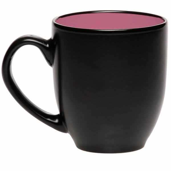 16 oz. Bistro Two-Tone Ceramic Mugs - 16 oz. Bistro Two-Tone Ceramic Mugs - Image 4 of 24