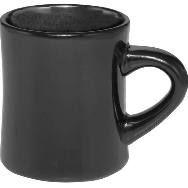 12 oz. Thick Grip Glossy Ceramic Diner Mugs - 12 oz. Thick Grip Glossy Ceramic Diner Mugs - Image 6 of 10