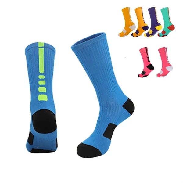 Basketball Jacquard Socks - Basketball Jacquard Socks - Image 0 of 5