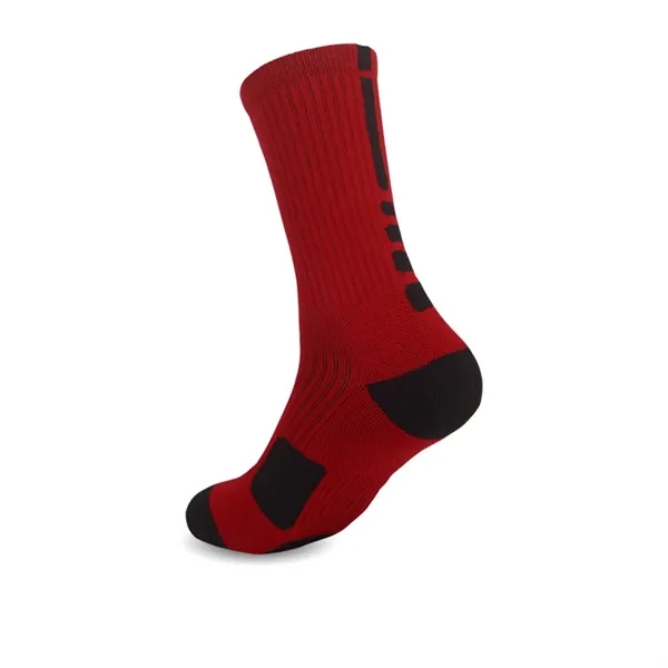 Basketball Jacquard Socks - Basketball Jacquard Socks - Image 3 of 5