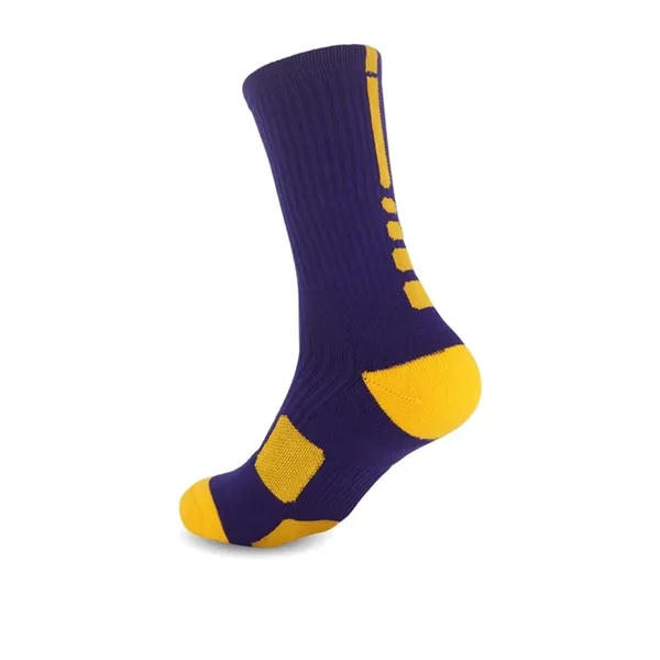 Basketball Jacquard Socks - Basketball Jacquard Socks - Image 4 of 5