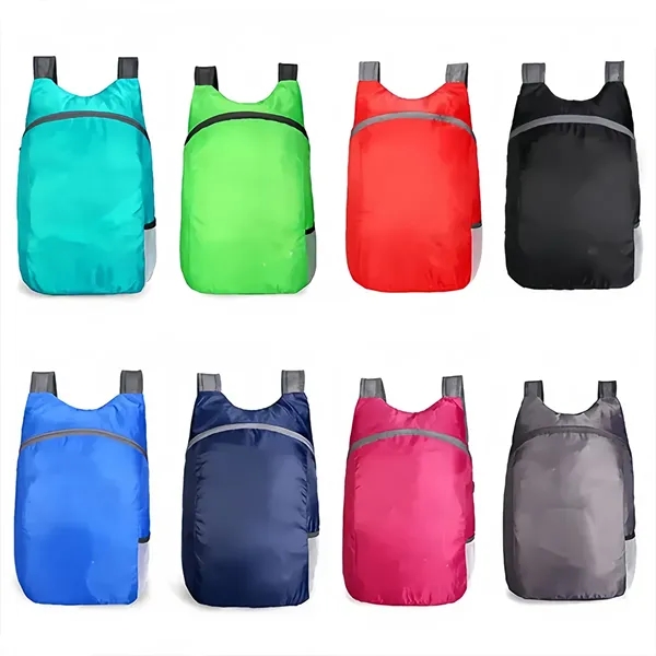 Lightweight Packable Water-Resistant Outdoor Backpack - Lightweight Packable Water-Resistant Outdoor Backpack - Image 2 of 4