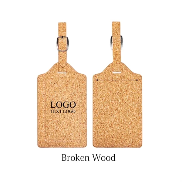 Natural Cork Luggage Tag - Natural Cork Luggage Tag - Image 4 of 7