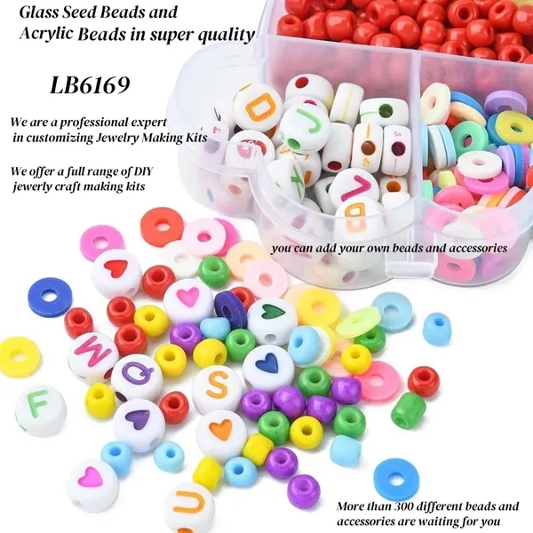 Clay Beads for Friendship Bracelet Kit DIY Art Craft Set - Clay Beads for Friendship Bracelet Kit DIY Art Craft Set - Image 3 of 5