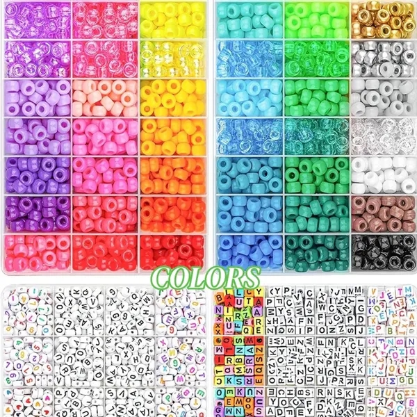 Clay Beads for Friendship Bracelet Kit DIY Art Craft Set - Clay Beads for Friendship Bracelet Kit DIY Art Craft Set - Image 5 of 5
