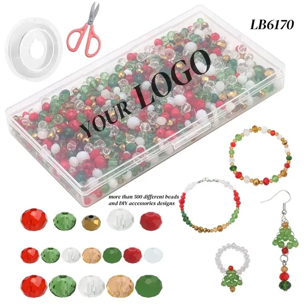 Crystal Beads Making Set for Christmas Jewelry Craft Kits - Crystal Beads Making Set for Christmas Jewelry Craft Kits - Image 0 of 4