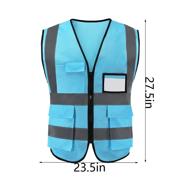 Custom Safety Vests Reflective Construction Accessories - Custom Safety Vests Reflective Construction Accessories - Image 1 of 13
