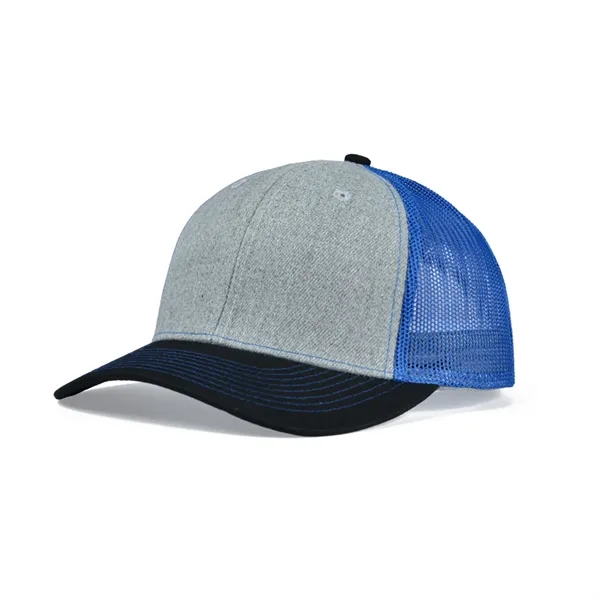 6-Panels Mesh Trucker Hats Custom Baseball Cap - 6-Panels Mesh Trucker Hats Custom Baseball Cap - Image 6 of 12