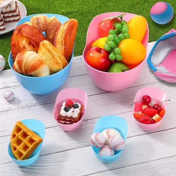 Summer Party Supplies Baseball Helmet Dessert Ice Cream Bowl - Summer Party Supplies Baseball Helmet Dessert Ice Cream Bowl - Image 4 of 4