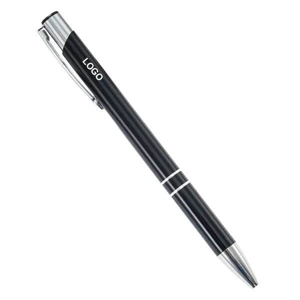 Metal press ballpoint pen - Metal press ballpoint pen - Image 0 of 4